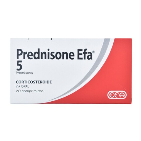 Prednisona Efa x20 comprimidos 5 mg