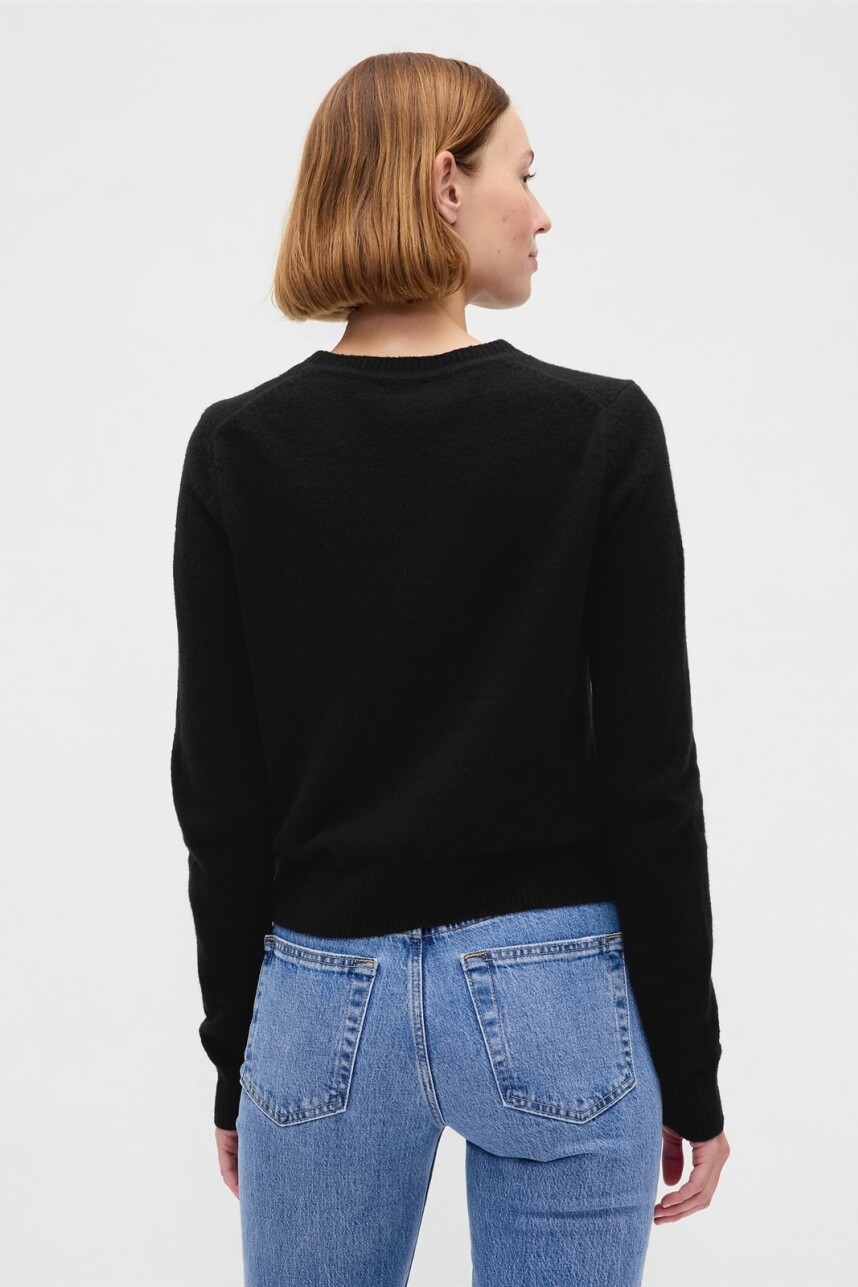 Buzo Cashsoft Mujer Black