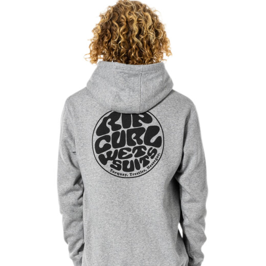 Canguro Rip Curl WETSUIT ICON HOOD - Gris Canguro Rip Curl WETSUIT ICON HOOD - Gris