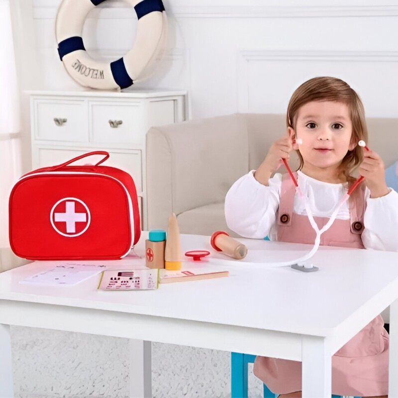Juego Little Doctor 11 pzs Tooky Toy Juego Little Doctor 11 pzs Tooky Toy