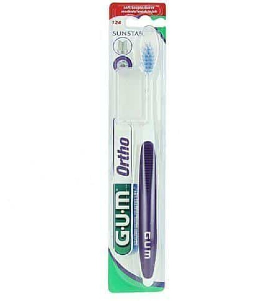 Cepillo de Dientes Gum Ortodoncia N°124 