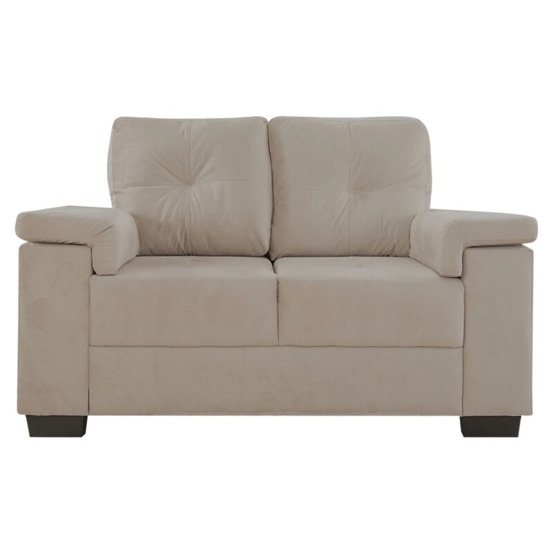 Sillón Sofá Luares 2 Cuerpos Tela Arena Sillón Sofá Luares 2 Cuerpos Tela Arena