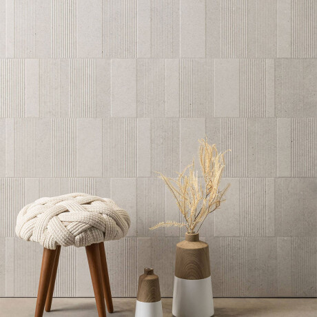 PORCELANATO REVESTIMIENTO 45X120 MATE BLANCO DECORADO LINEA GAMAS DE BLANCO