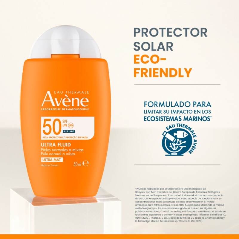 Protector Solar Avene Ultra Oil Control Spf50+ 50 Ml. Protector Solar Avene Ultra Oil Control Spf50+ 50 Ml.