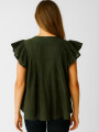 Blusa Glebe Verde Oliva Oscuro