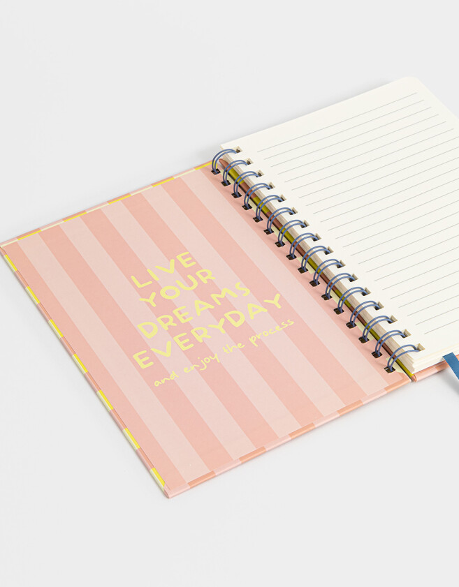 Anotadores Cuadernos y Memos Animalito Cuaderno A5 "its´s Time To Have Fun" - Combinacion Multicolor