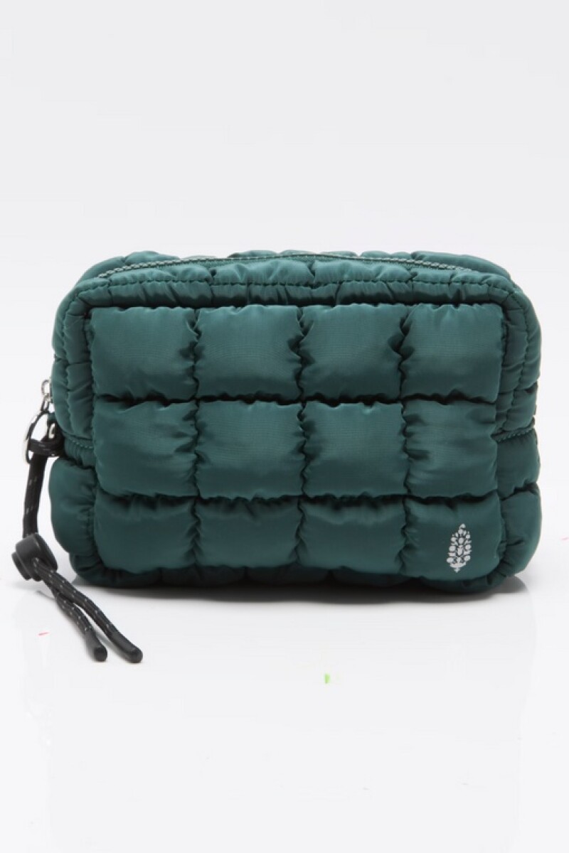 QUILTED MINI CASE Verde