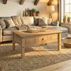 Mesa de Centro - Linea Mexicana - 100x60cm Natural