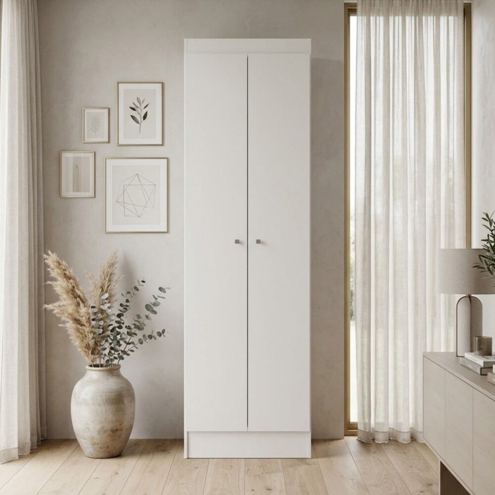 Armario Multiuso 2 Puertas Aura Blanco Armario Multiuso 2 Puertas Aura Blanco