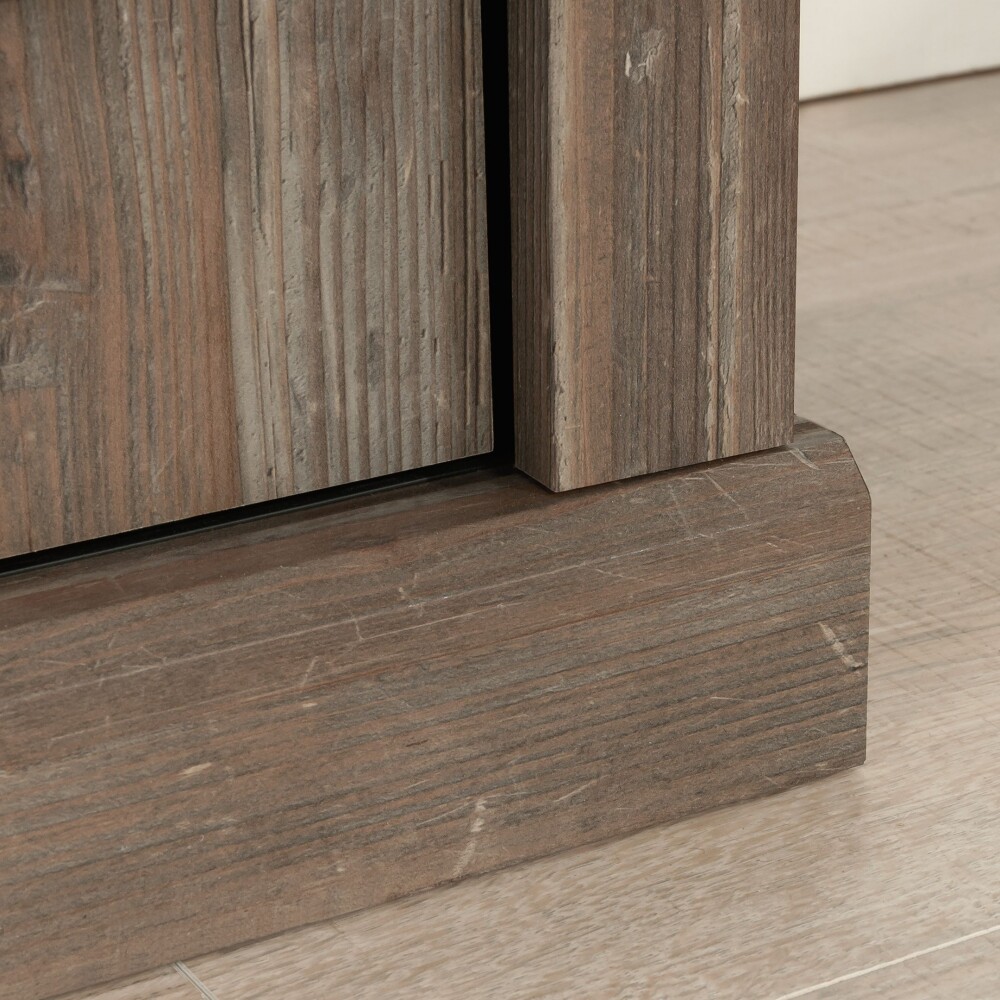 Rack para TV 70" Puertas corredizas - Sauder - Credenza Marrón Oscuro