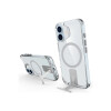 Protector para iPhone 16 transparente con soporte Protector Para Iphone 16 Transparente Con Soporte
