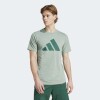 Remera Adidas Train Essentials Feelready Logo Verde