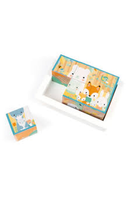 6 PUZZLES DE MADERA CUBOS 6 PUZZLES DE MADERA CUBOS