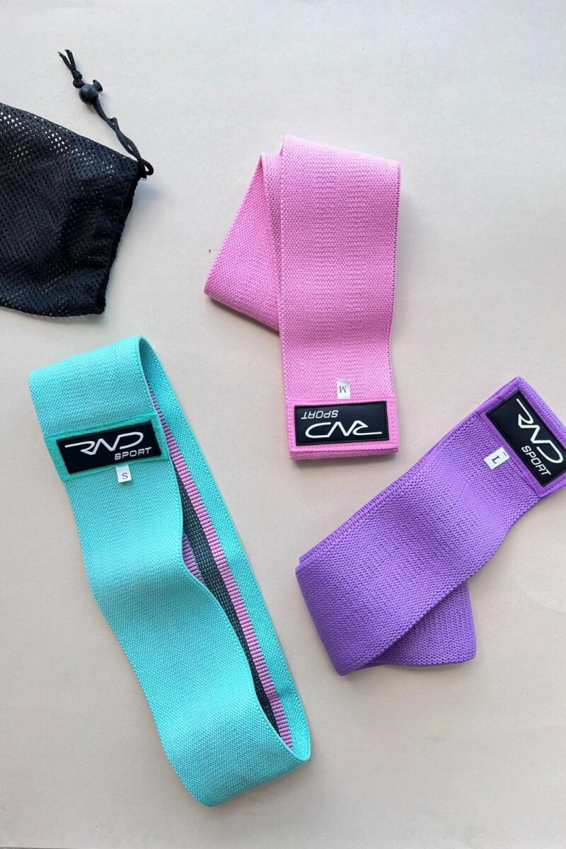 Banda elastica de tela (kit de 3 unidad Banda elastica de tela (kit de 3 unidad