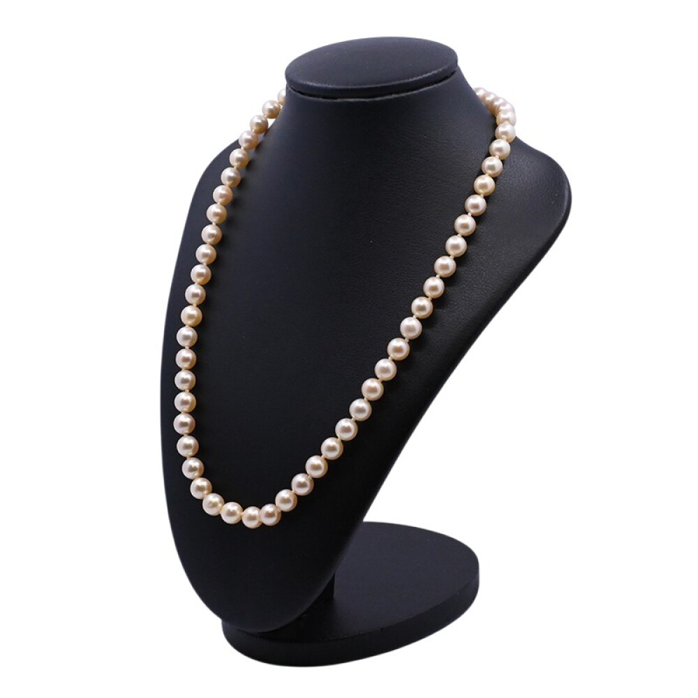 Collar perlas de cultivo argolla marinera oro 18 k. Collar perlas de cultivo argolla marinera oro 18 k.