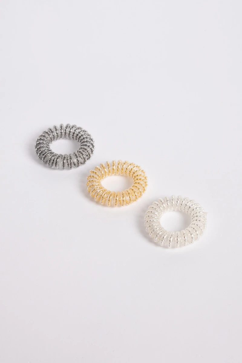 Pack x3 gomitas de pelo Cable