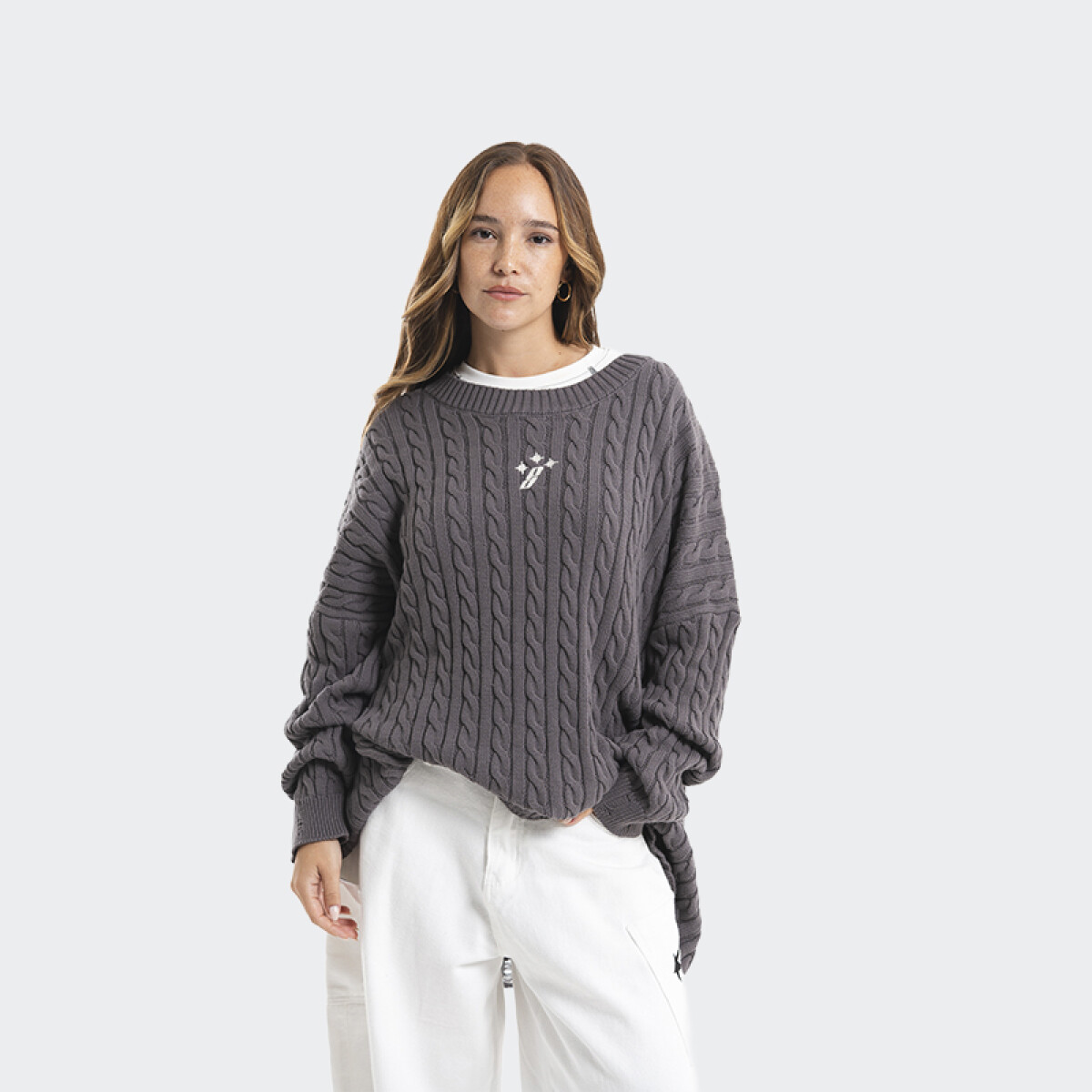 Buzo Pulau Tejido 8 - Gris 