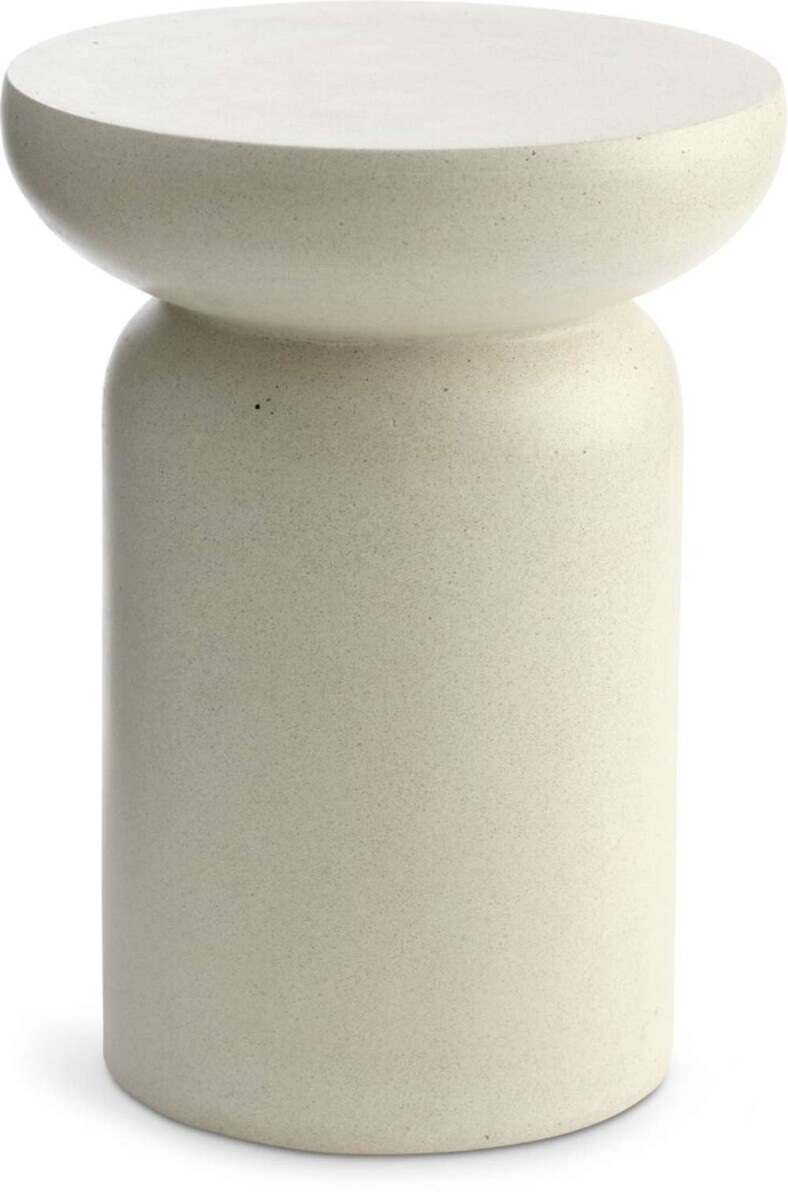 Mesa Auxiliar Lydum Ø34 Fibrocemento - Gris 