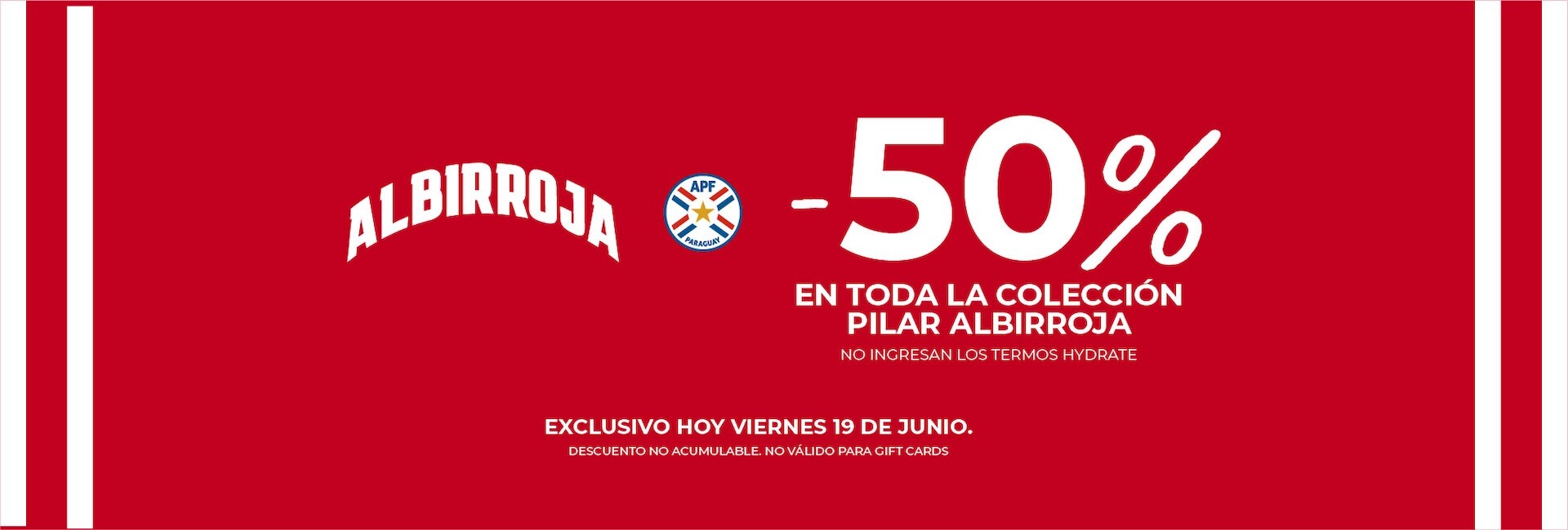 PROMO LINEA PILAR ALBIRROJA