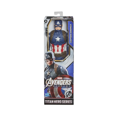 Figura Marvel Titan Hero Series Capitán América