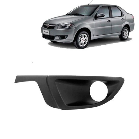 ACCESORIO EXTERIOR FIAT MOLDURA PARAGOLPE FARO CAMINERO IZQ. SIENA IV 13/ - ACCESORIO EXTERIOR FIAT MOLDURA PARAGOLPE FARO CAMINERO IZQ. SIENA IV 13/ -