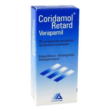 CORIDAMOL RETARD X 20 COMPRIMIDOS CORIDAMOL RETARD X 20 COMPRIMIDOS