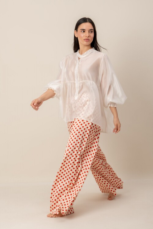 Pantalon Dots Rojo