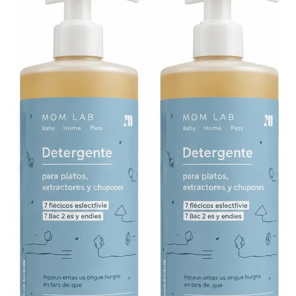 Pack x2 detergente MOM LAB Pack x2 detergente MOM LAB