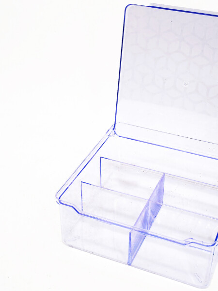 CAJA ORGANIZADORA CON DIVISION TRANSPARENTEGenérico