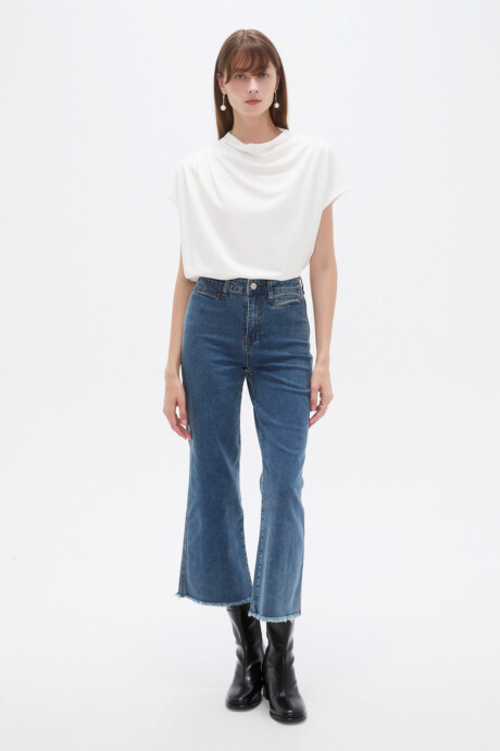 Pantalon Sohan Azul Grisaceo
