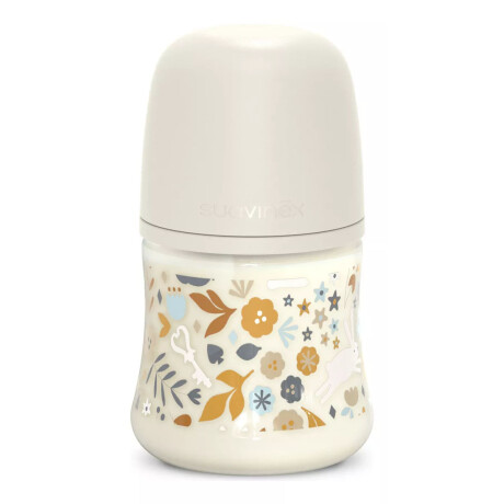 Mamadera Suavinex Bebés +0M 150Ml Tetina Fisio SX PRO Wonder Crema