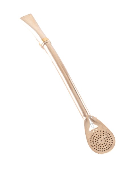 Bombilla de plata y oro O