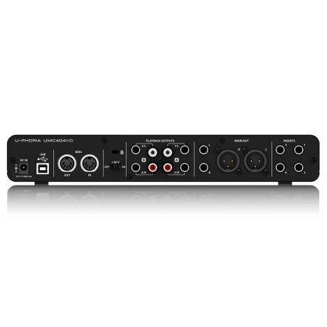 INTERFAZ DE AUDIO BEHRINGER UMC404HD INTERFAZ DE AUDIO BEHRINGER UMC404HD