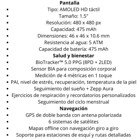 Smartwatch Amazfit Balance A2287 V01