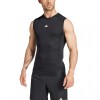 Musculosa de Compresión adidas de Entrenamiento Black