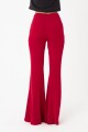 PANTALÓN FLARE. Rojo