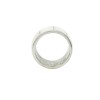 Anillo Bombé-Plata 925-Piedra Nacar-AN3395 conpiedra