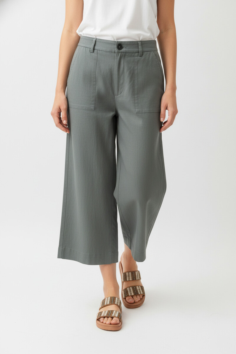 Pantalon Xanthi - Verde Azulado 