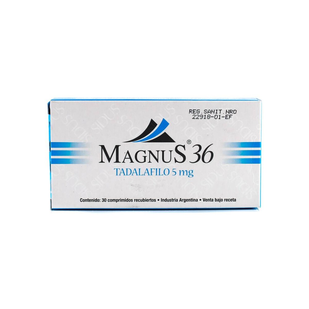 MAGNUS 36 5 MG CJ X 30 COMP. única