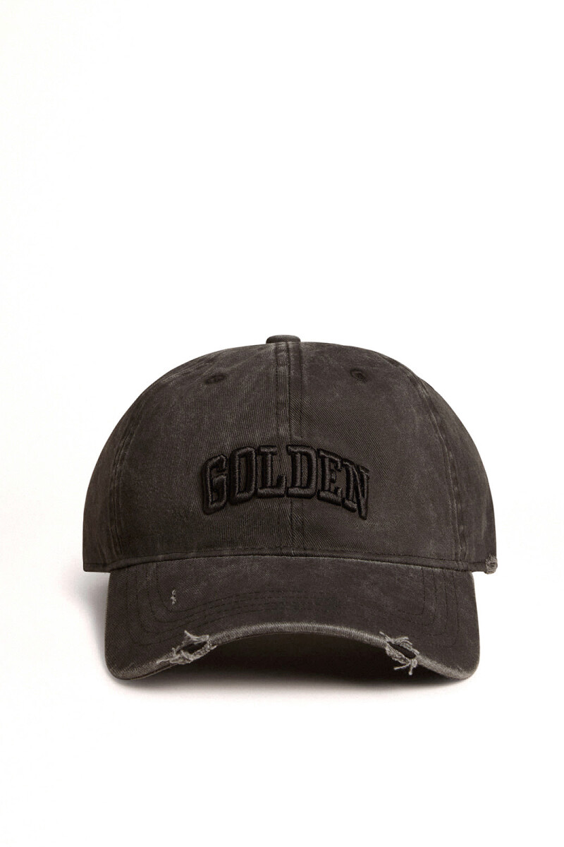 GORRA BORDADA Gris Plomo
