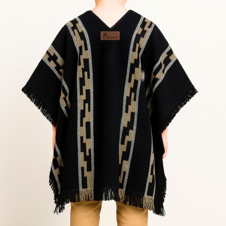 Poncho Niño Negro