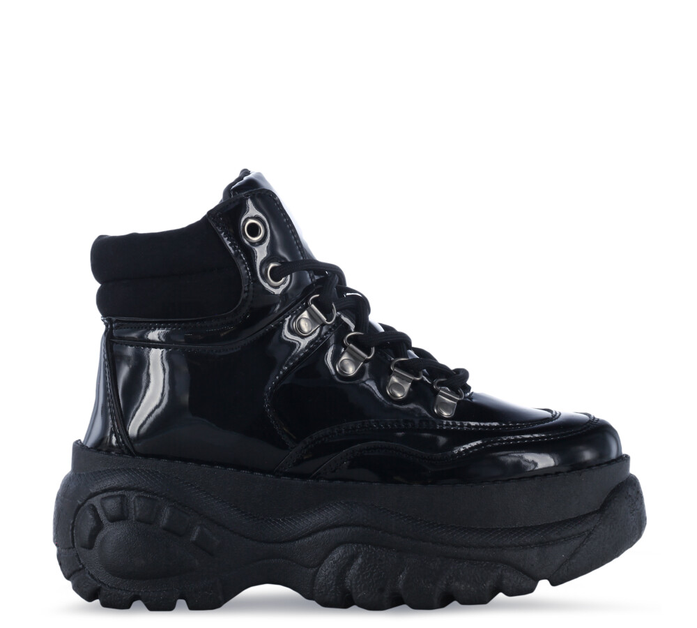 Bota BUFFI acordonada Miss Carol - Black/Pattent - Miss Carol -  146.W35201034 — Stadium