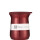 Mate Acero Inox. Camionero Metalizado Rojo