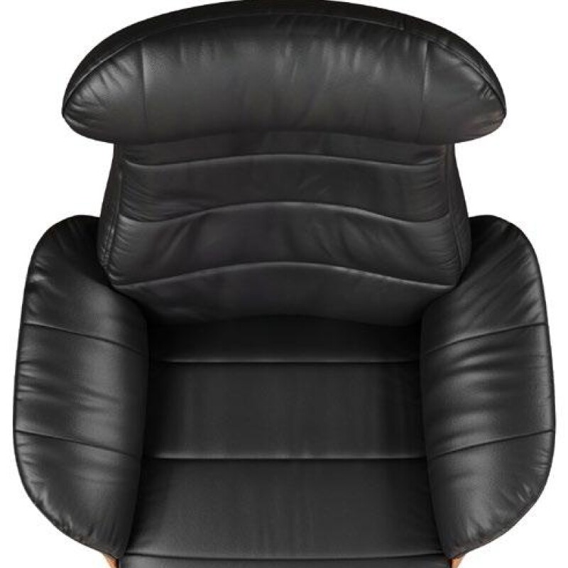 POLTRONA PAIGE RECLINABLE - 100% CUERO - NEGRO POLTRONA PAIGE RECLINABLE - 100% CUERO - NEGRO