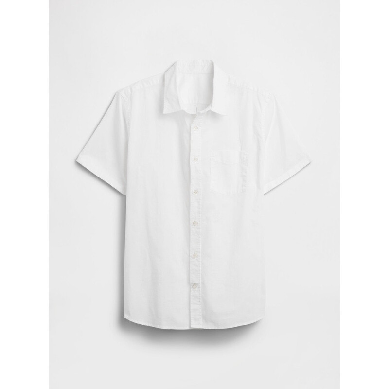 V-SS STANDARD POPLIN OPTIC WHITE