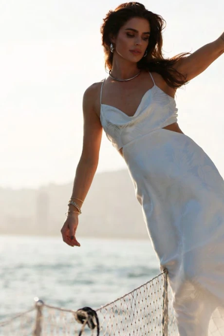 VESTIDO VOTANIC Blanco