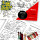 Block x30 Hojas Gigantes 43x30cm P/ Colorear Pintar Juegos