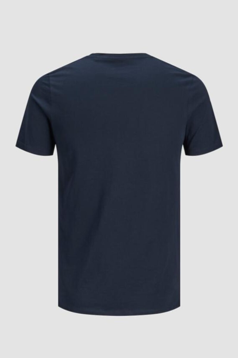 Camiseta Estampado Logo Navy Blazer