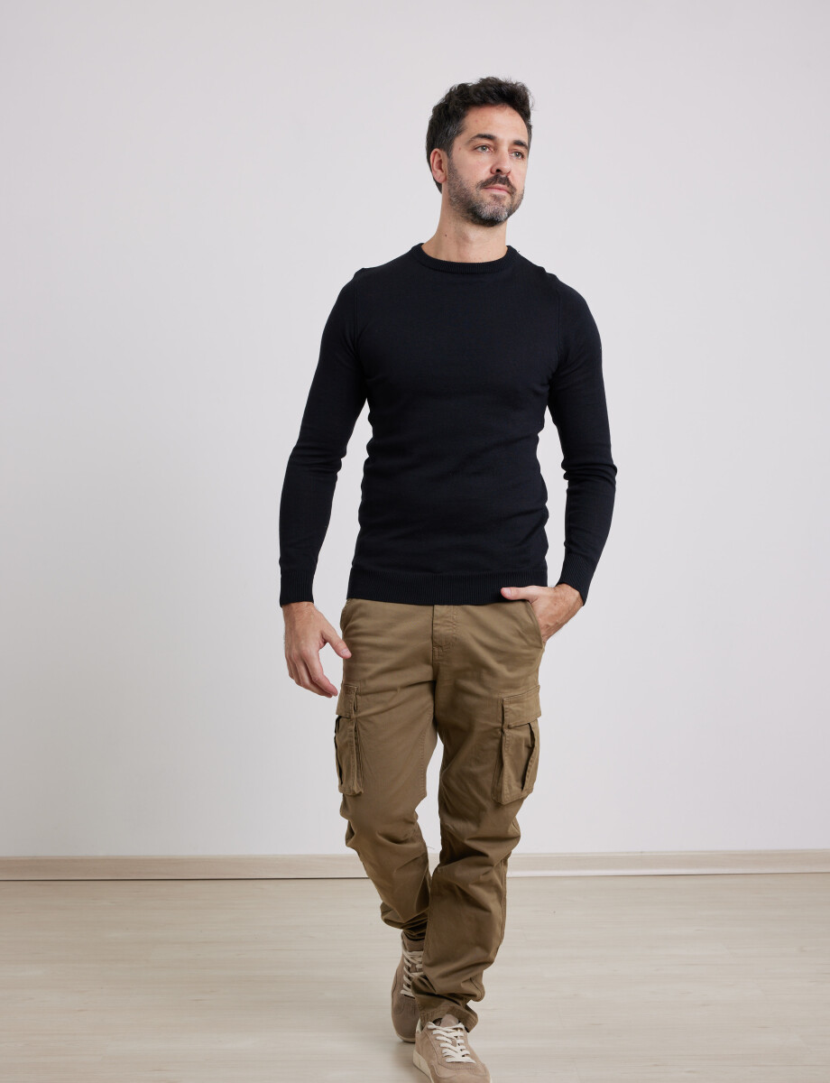 470516 SWEATER Negro
