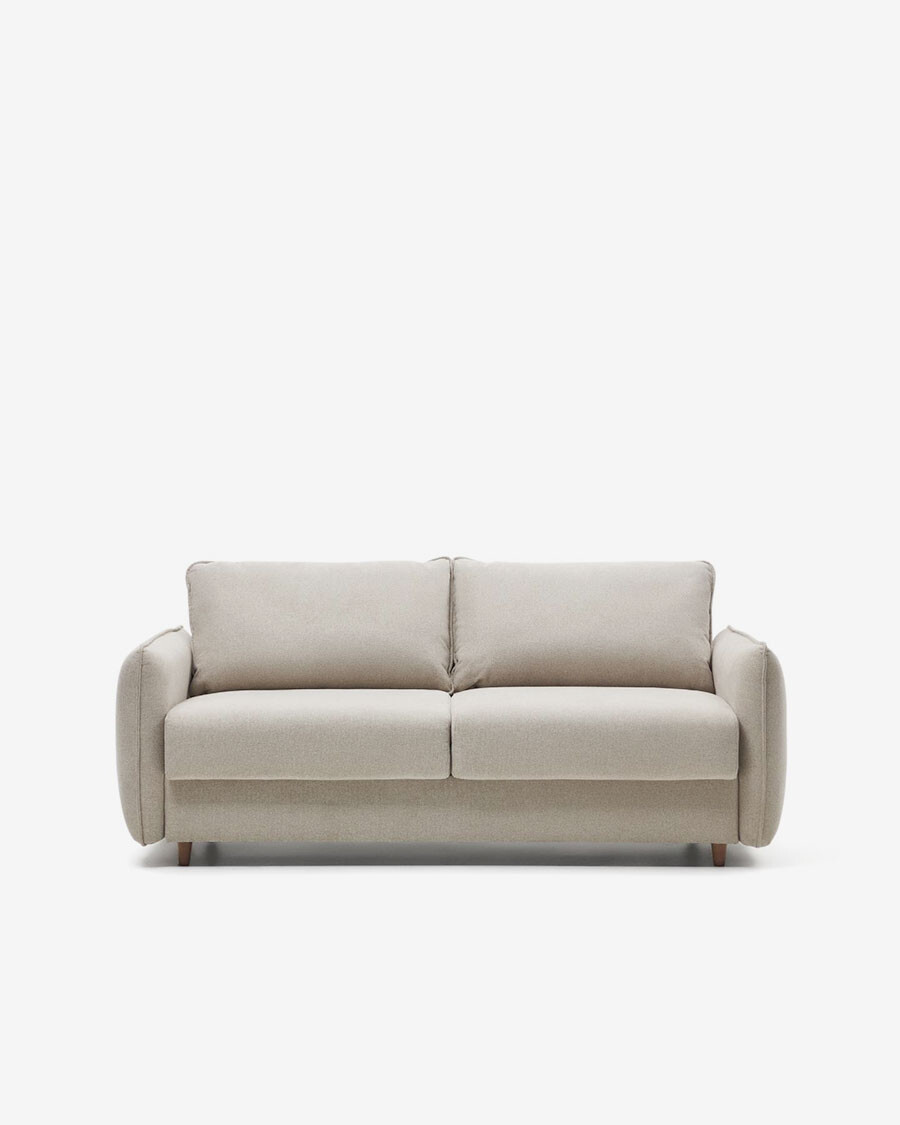 Sofá cama Carlota 2 plazas beige 185cm FSC Mix Credit Sofá cama Carlota 2 plazas beige 185cm FSC Mix Credit